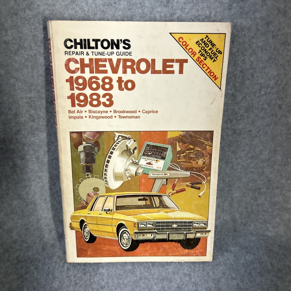 Chevrolet 1968 to 1983 Chilton Repair Manual Bel-Air Impala Caprice 7135 OS